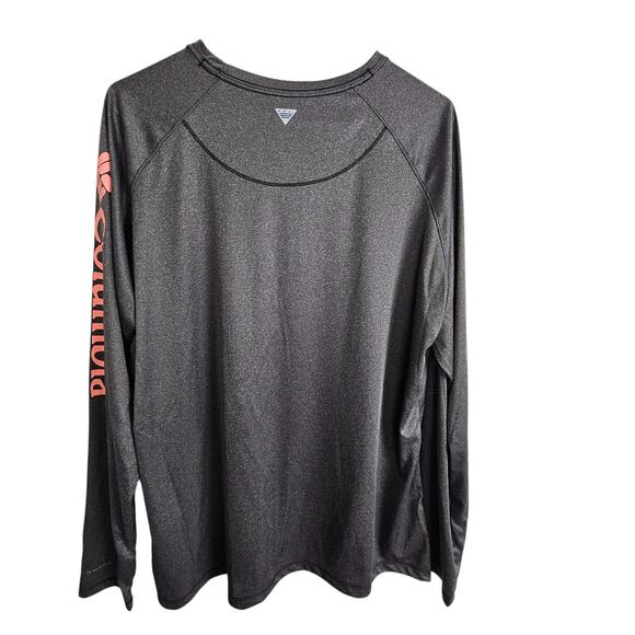 Columbia PFG Shirt Long Sleeve Fishing T Shirt Long Sleeve Shirt Women 2XL Gray - Picture 9 of 10